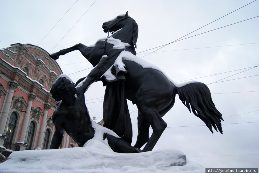 Укрощение коня Санкт-Петербург, Россия