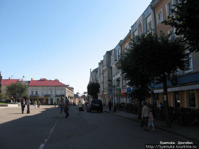 Улица И. Мазепы. Дрогобыч, Украина