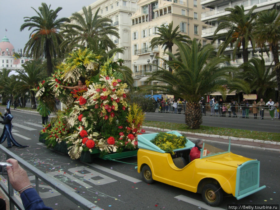 Битва цветов Ницца, Франция