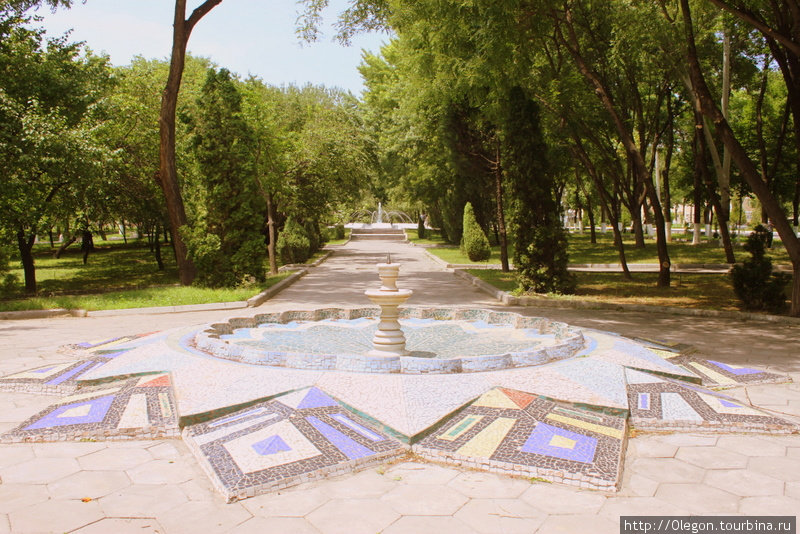 Фонтан с мозаикой Ташкент, Узбекистан