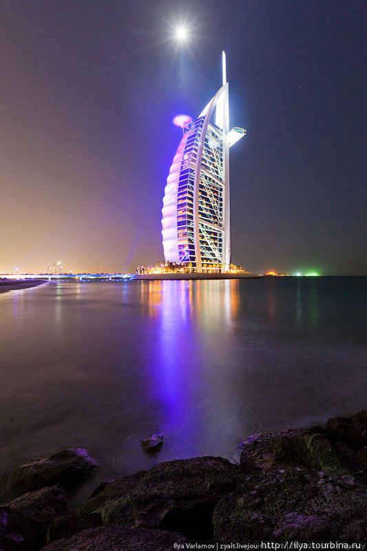 Бурдж Аль Араб — Самая роскошная гостиница в мире. Про нее в свое время писал Сергей Доля Дубай, ОАЭ
