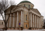 Ремонт и реставрация идут полным ходом. Ильинско-Тихоновская церковь в марте.