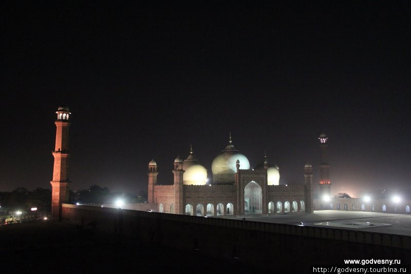 Ночной Лахор Лахор, Пакистан