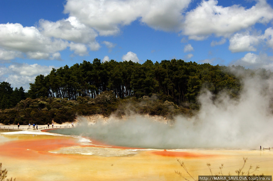 Wai-O-Tapu & Waimangu Роторуа, Новая Зеландия