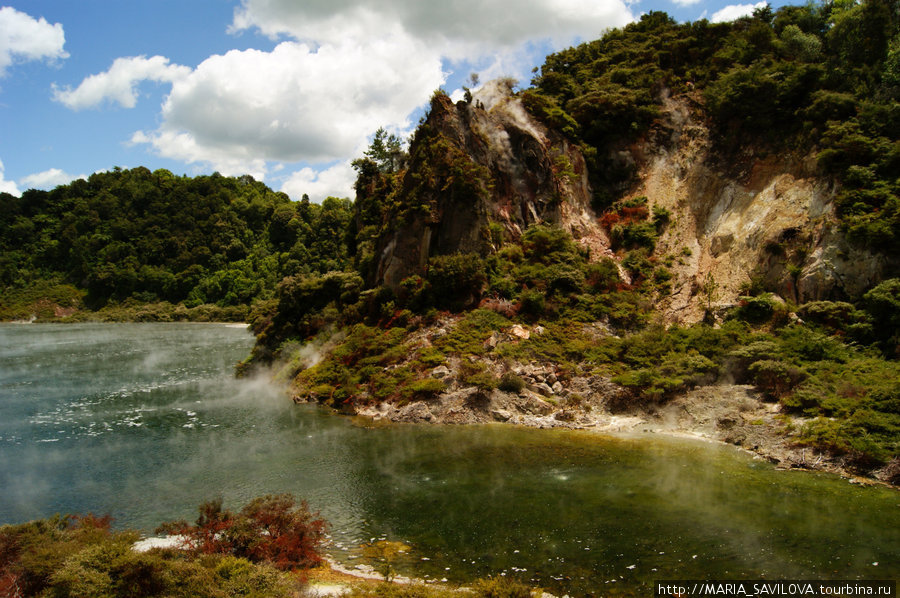 Wai-O-Tapu & Waimangu Роторуа, Новая Зеландия