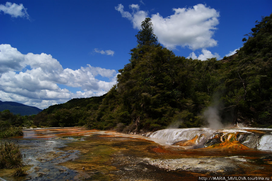 Wai-O-Tapu & Waimangu Роторуа, Новая Зеландия