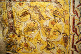 Фреска на стене пещерной церкви Архенклос в монастыре Кеслие