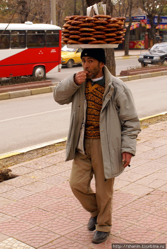Торговец бубликами Сивас, Турция