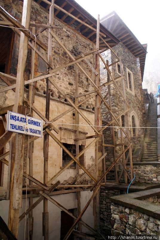 Идет процесс реставрации Трабзон, Турция