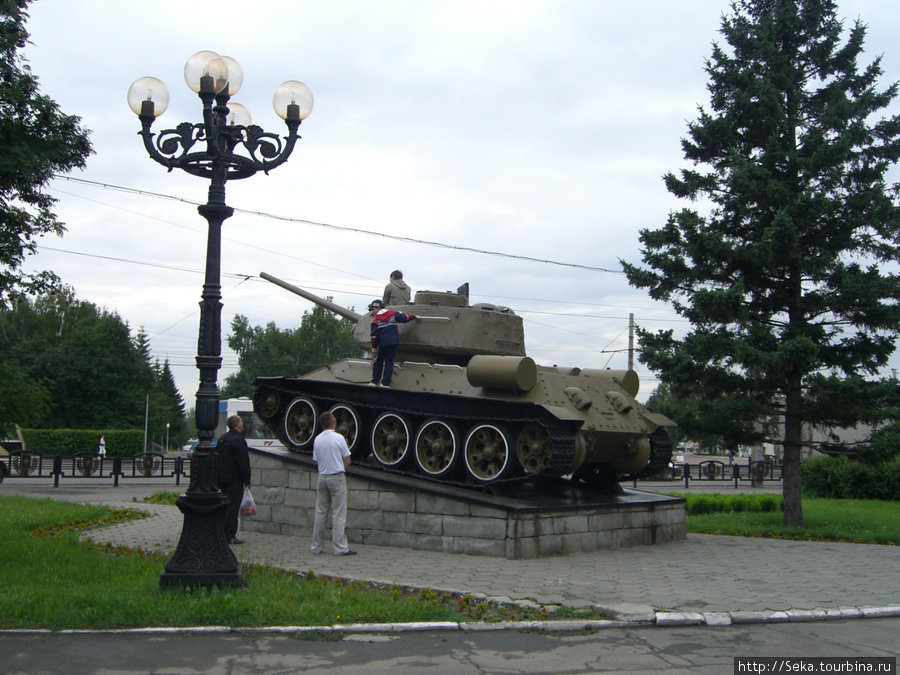 Танк Т-34 Барнаул, Россия