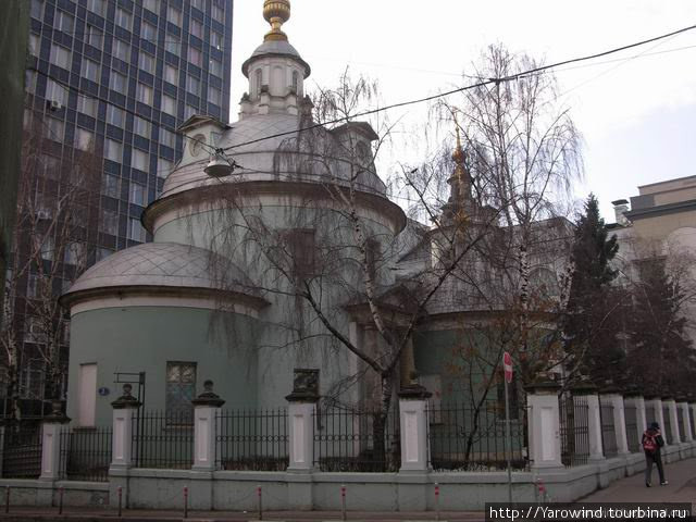 Храм Космы и Дамиана на Маросейке Москва, Россия