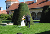 Телч — крайне популярное место для свадебных фотосессий