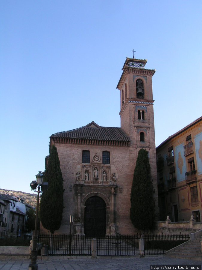 Внешний вид церкви Гранада, Испания