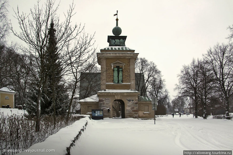 Колокольня церкви Св.Катарины, на окраине Турку, Финляндия Турку, Финляндия