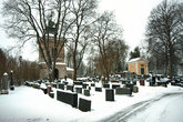 Кладбище у церкви Св.Катарины, на окраине Турку, Финляндия
