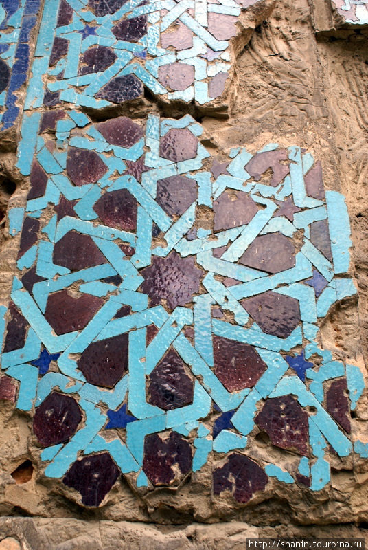 Фрагмент изначальной плитки Токат, Турция