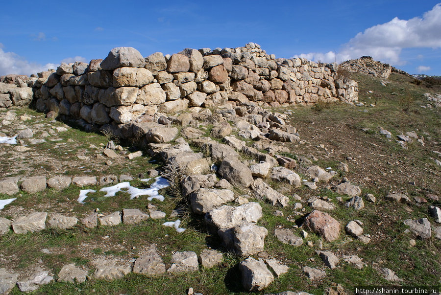 Руины храма в Хаттуше Чорум, Турция