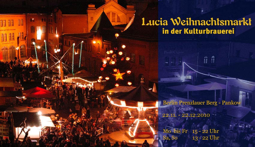 Рождественская ярмарка в Культурбрауэрай / Weihnachtsmarkt in der Kulturbrauerei