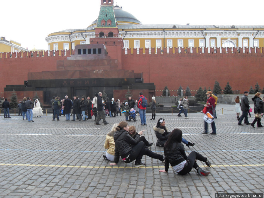 Американцы на Красной площади Москва, Россия