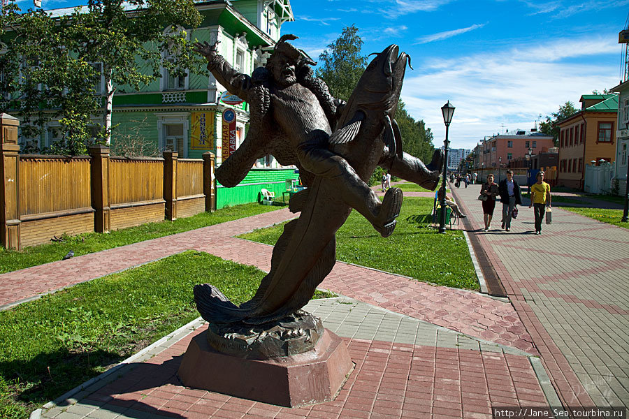 памятник архангельскому мужику Архангельск, Россия