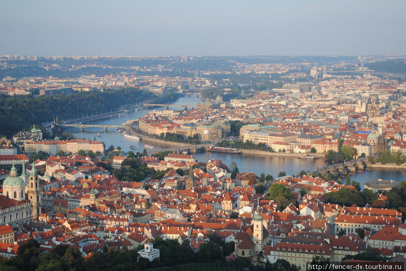 Лучший вид на Прагу. Башня Петршин Прага, Чехия