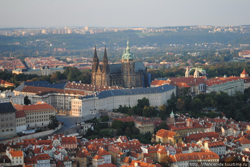 Так разглядеть Пражский Град и собор святого Витта точно ниоткуда больше не получится Прага, Чехия