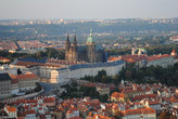 Так разглядеть Пражский Град и собор святого Витта точно ниоткуда больше не получится