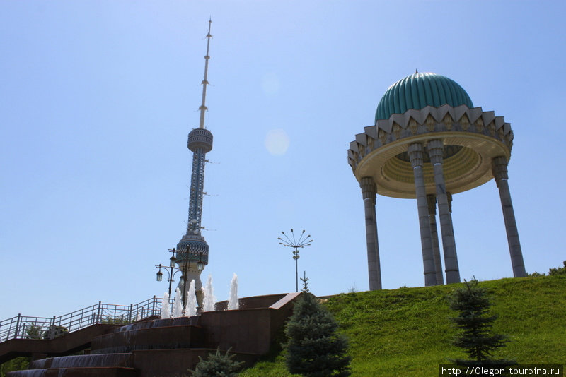 У ташкенткой телевышки Ташкент, Узбекистан