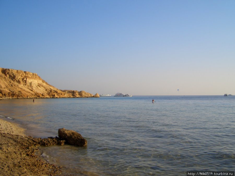 Шарм-Эль-Шейх. Пляж отеля Beach Albatros Sharm Шарм-Эль-Шейх, Египет