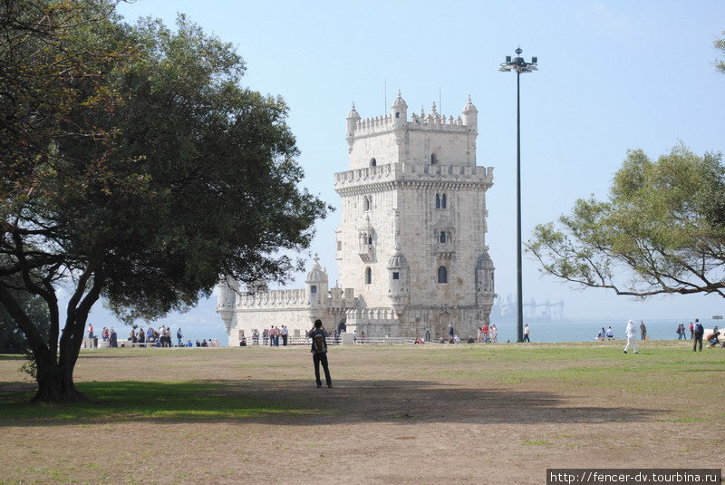 Легендарная башня Белем Лиссабон, Португалия
