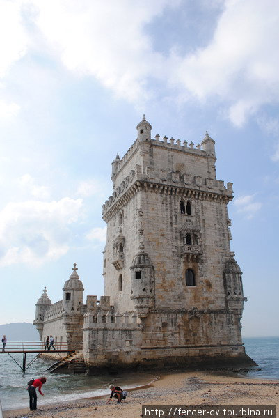 Легендарная башня Белем Лиссабон, Португалия
