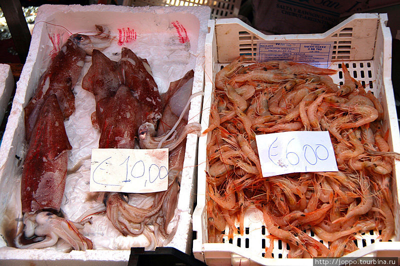 Рынок в Катании