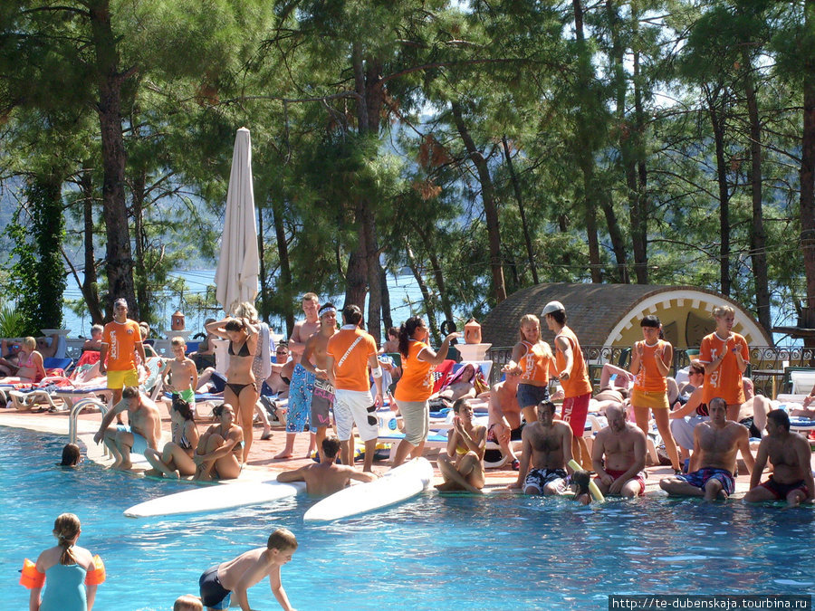 Развлечения для взрослых в отеле Мармарис Палас. Мармарис, Турция