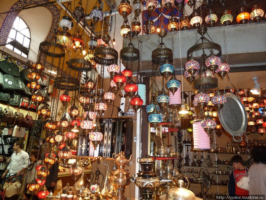 Рыночные фонарики Стамбул, Турция