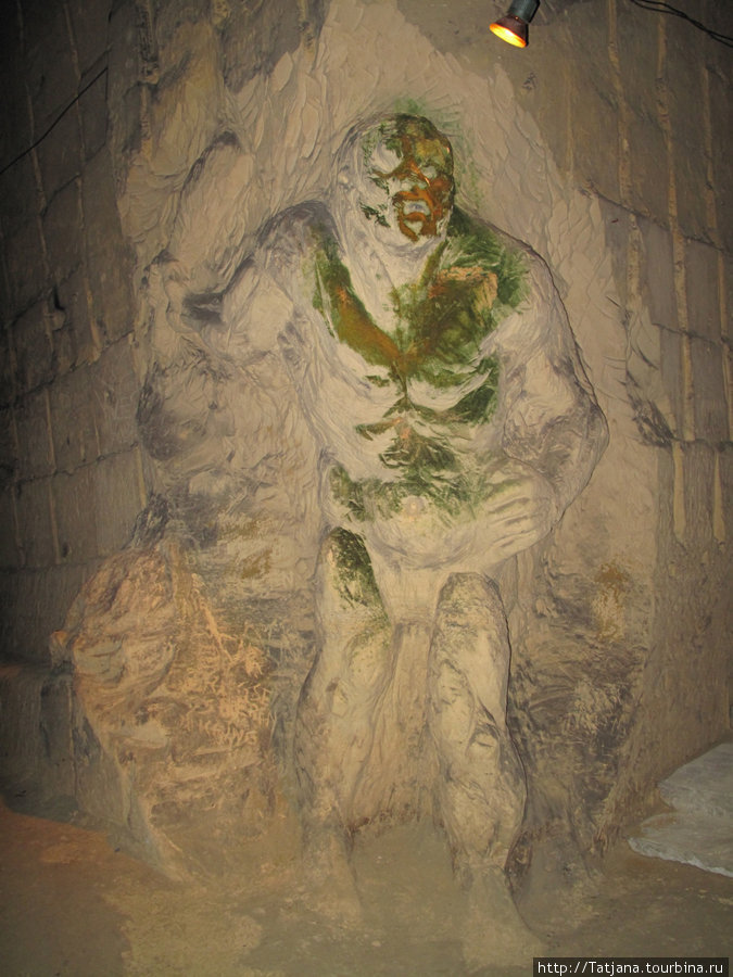 Мергель   и шампиньоны  из  пещер в Канне. Провинция Лимбург, Бельгия