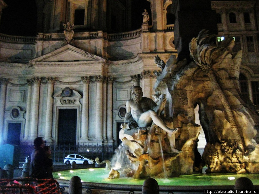 Piazza Navona в Риме Рим, Италия