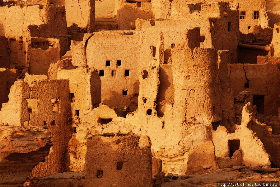 Древняя крепость Шали Оазис Сива, Египет