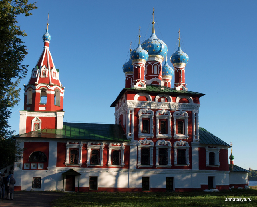 Церковь Дмитрия-на-Крови Углич, Россия