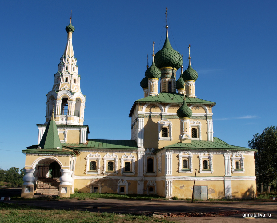 Церковь Иоанна Предтечи Углич, Россия