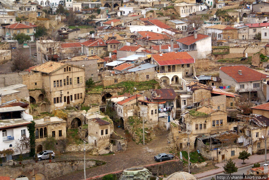 Вид со смотровой площадки Ургюп, Турция