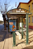 Автобусная остановка в Эрзеруме