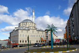 Разворотный круг и мечеть