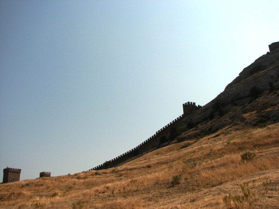 Крепостные стены Судак, Россия