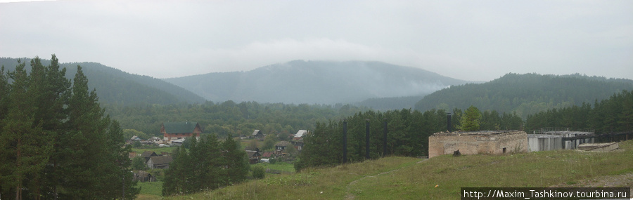 Копанец в тумане (2008 год, горнолыжных трасс ещё нет)
