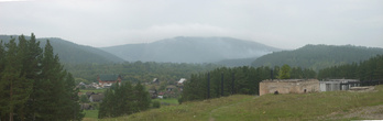 Копанец в тумане (2008 год, горнолыжных трасс ещё нет)