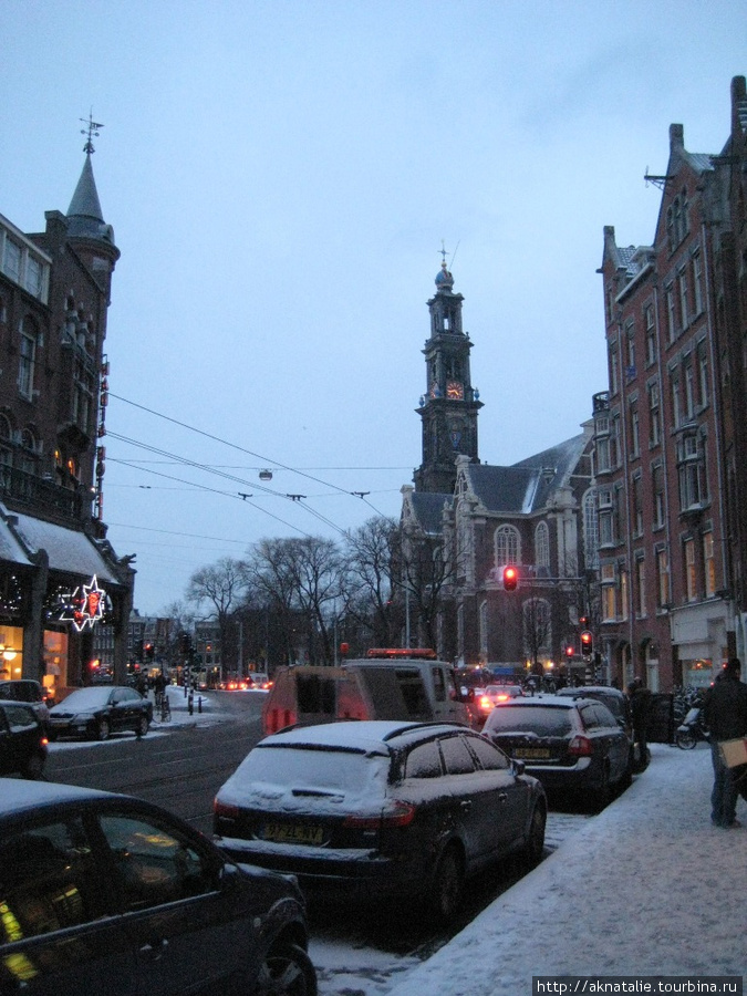 Амстердам перед рождеством Амстердам, Нидерланды