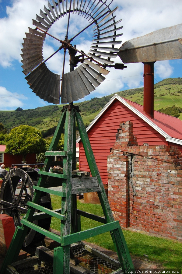 Ветряной насос Окайнс-Бей, Новая Зеландия