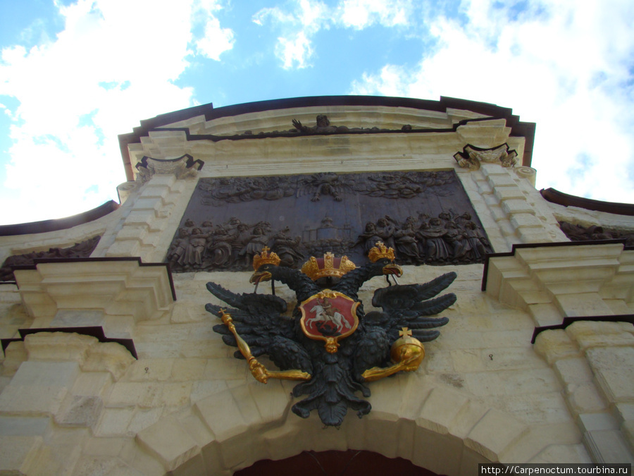 Вход в Петропавловскую крепость Санкт-Петербург, Россия