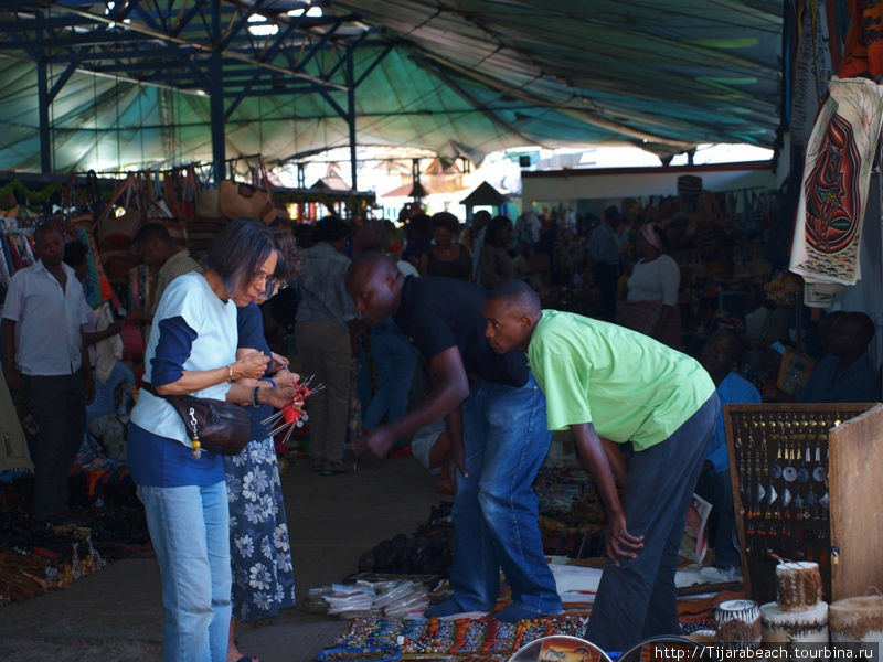 Кения, Найроби: Masai Market - масайский рынок-ч.5
