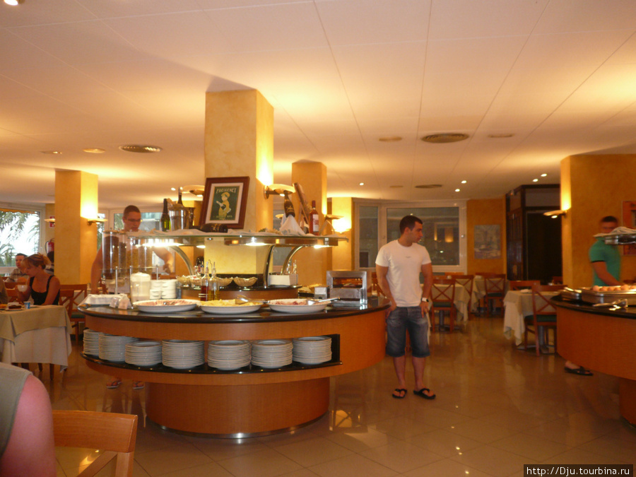 Ресторан отеля Marsol Ллорет-де-Мар, Испания